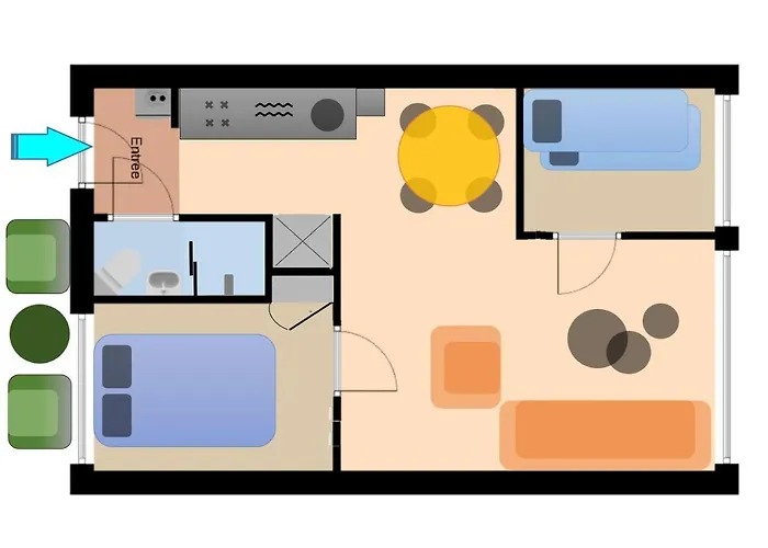 Lägenhet De Schelp 73 The Perfect Place! Zandvoort